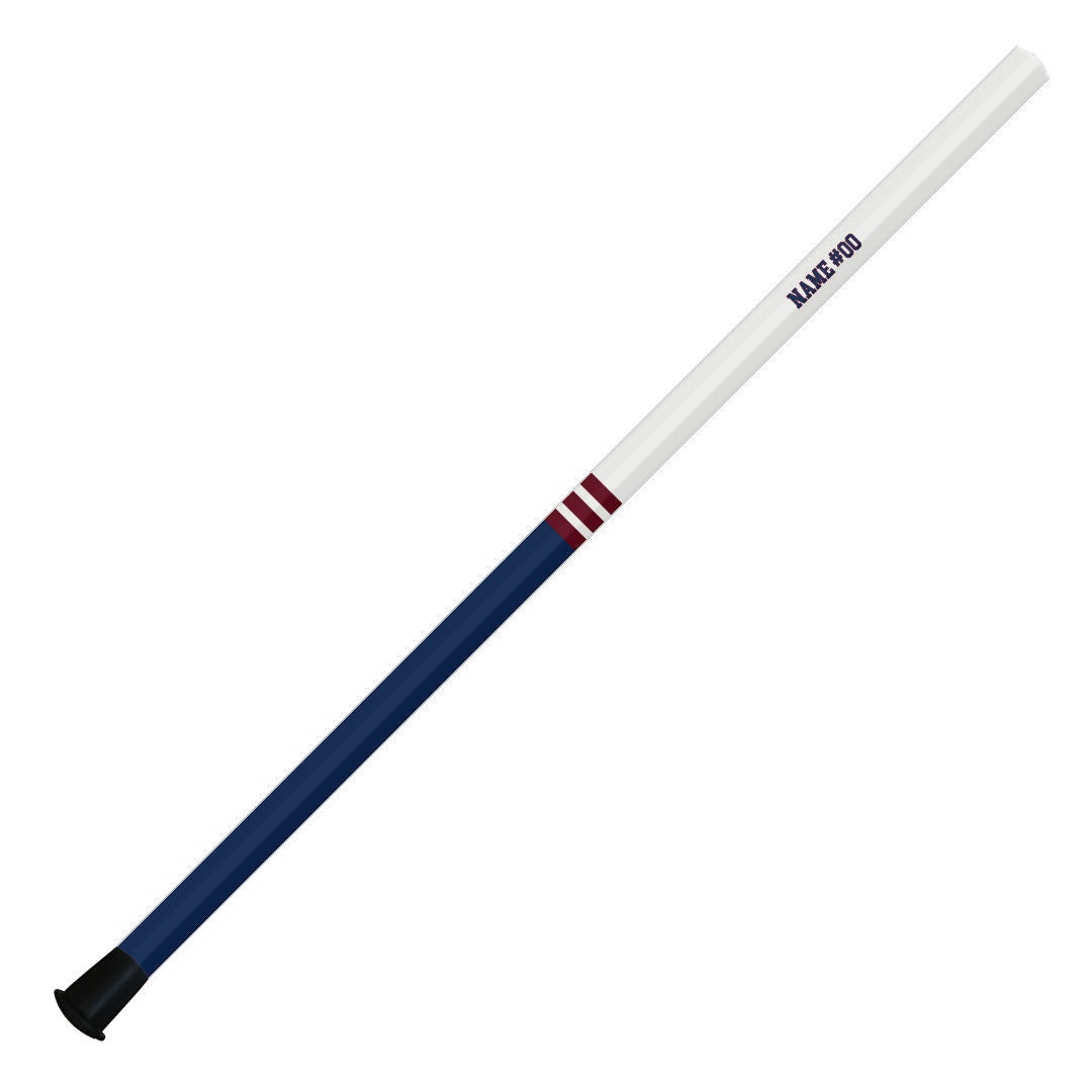 DAKOTA RIDGE CUSTOM ATTACK/MIDFIELD SHAFT (NAVY, MAROON, WHITE) - 30" - PRE-ORDER