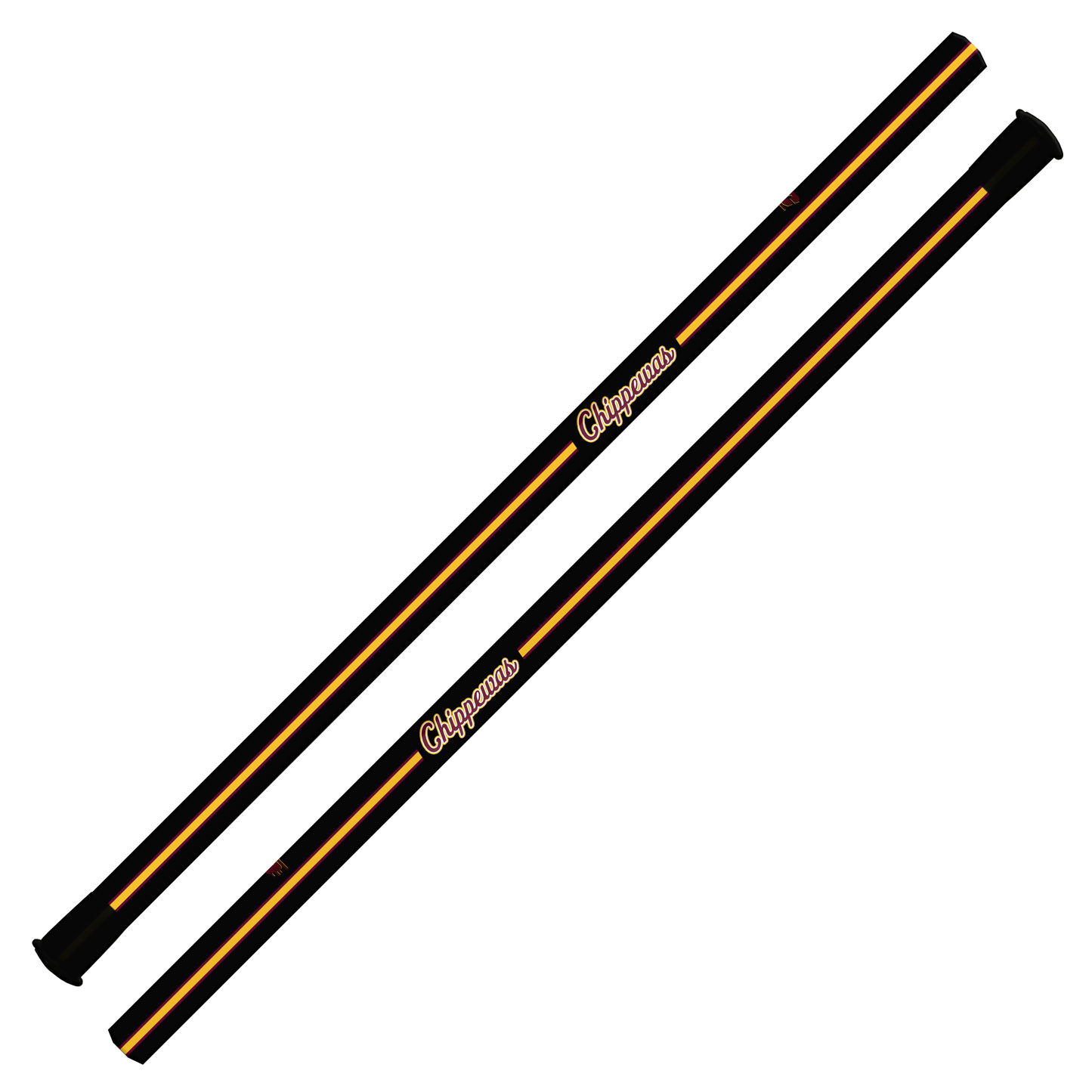 CMU Sc Ti Attack/Midfield Shaft -30" - Black Racing Stripe Design (Pre-Order)