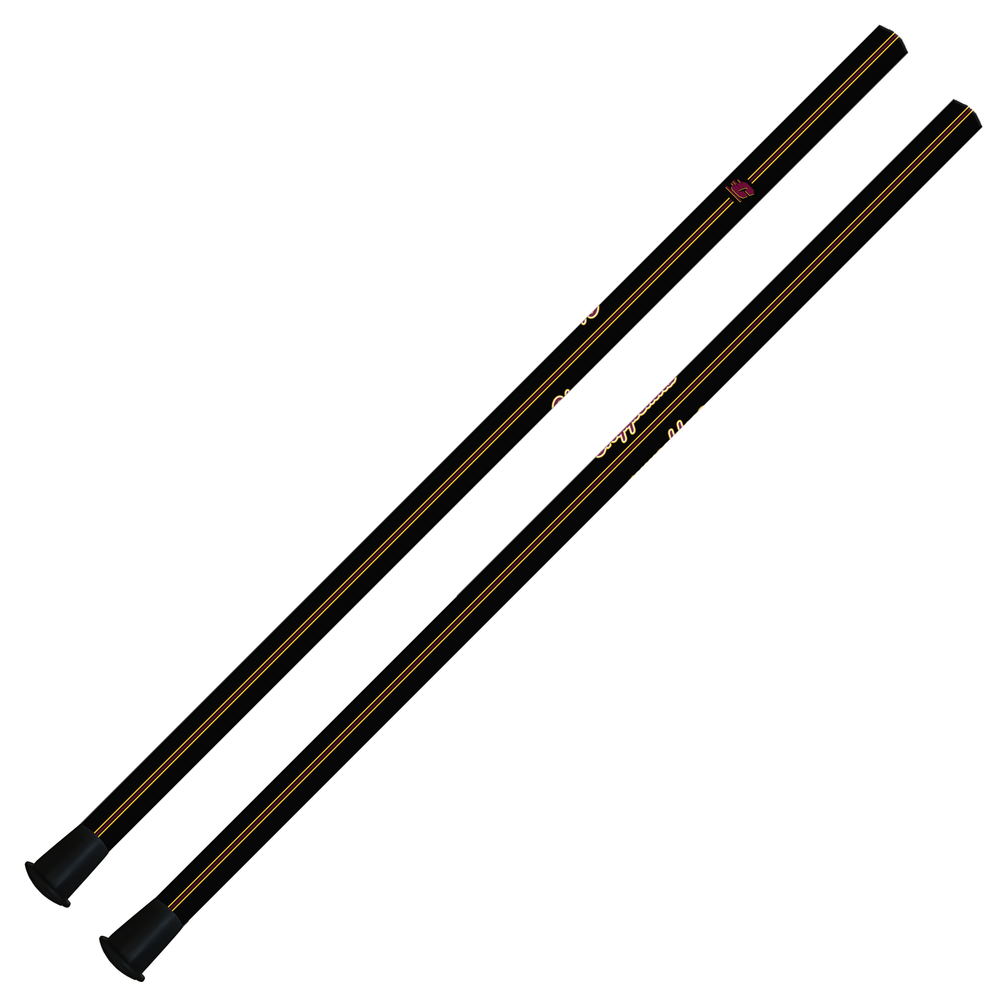 CMU Sc Ti Attack/Midfield Shaft -30" - Black Racing Stripe Design (Pre-Order)
