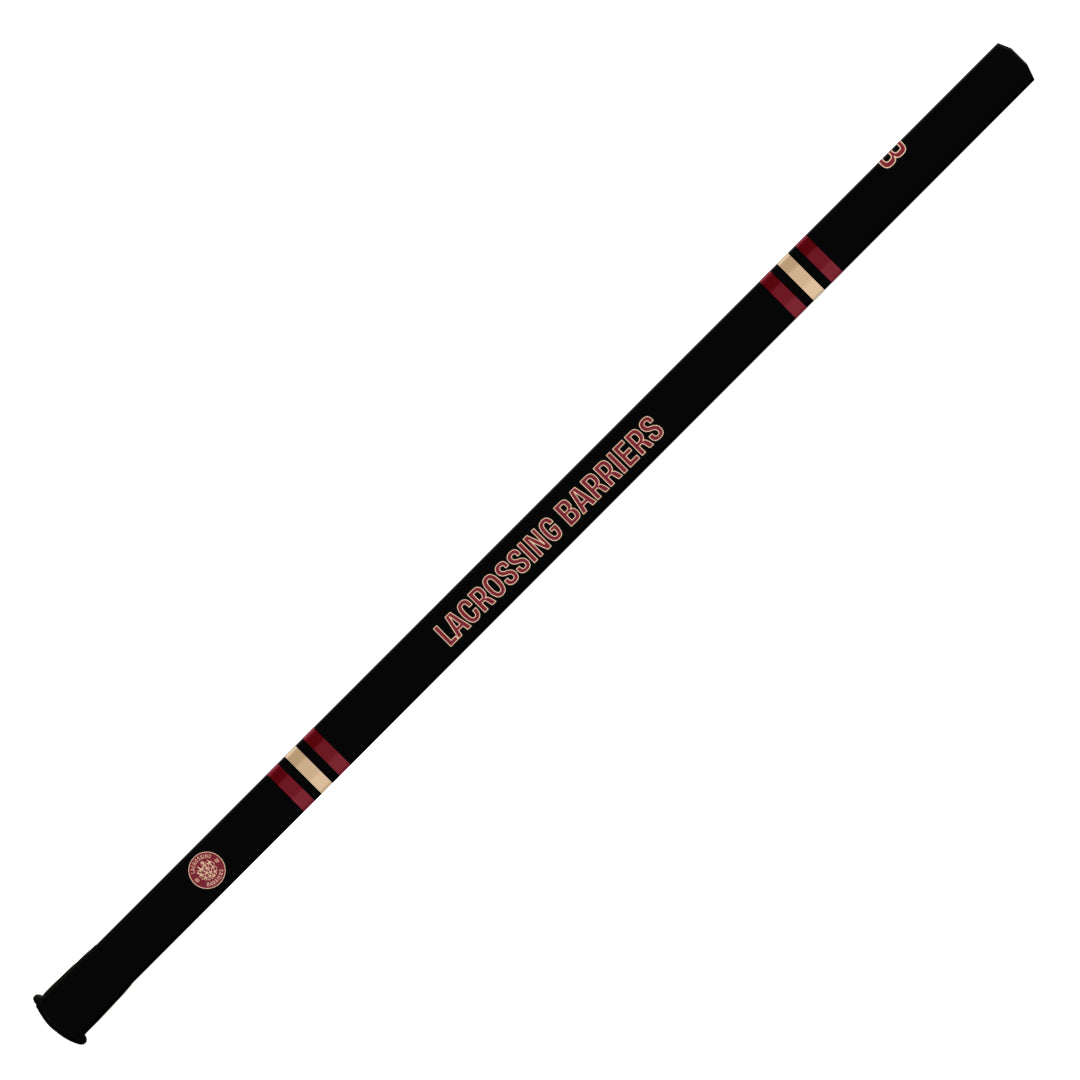 LACROSSING BARRIERS CUSTOM OBSIDIAN (BLACK) - 30" - PRE-ORDER