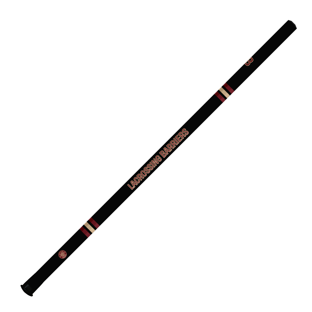 LACROSSING BARRIERS CUSTOM OBSIDIAN-165 (BLACK) - 36"