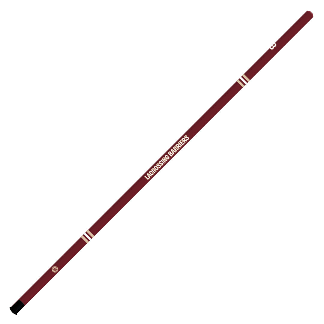 LACROSSING BARRIERS CUSTOM OBSIDIAN LONG POLE (TAN) - 60"