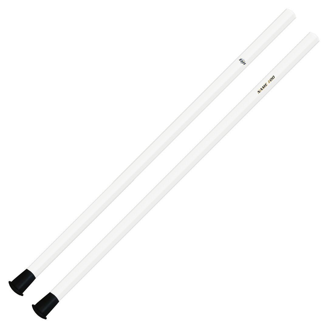 Emory & Henry Attack/Midfield Shaft - 30" - White Minimalist Design (Pre-Order)