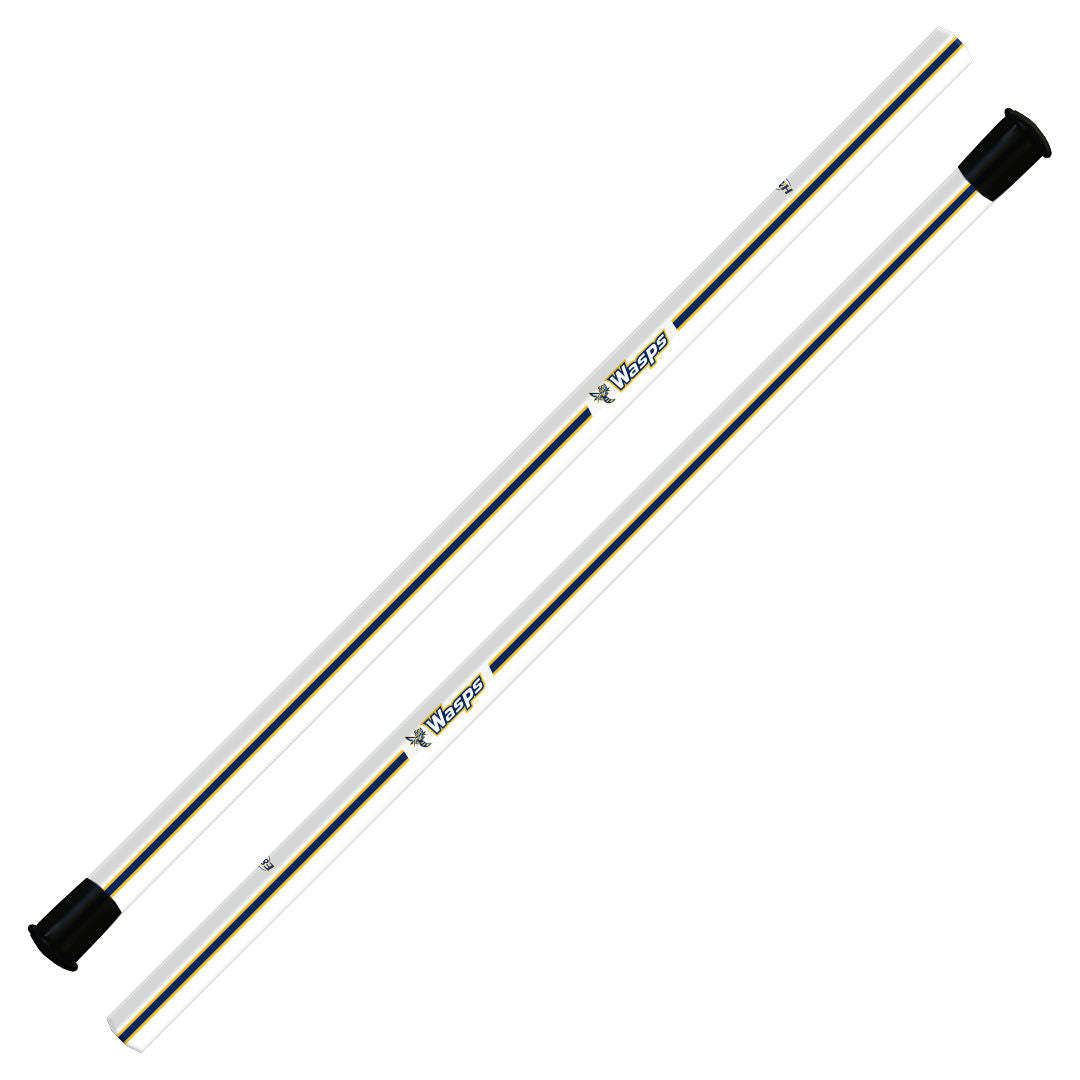 Emory & Henry Attack/Midfield Shaft - 30" - White Racing Stripe Design (Pre-Order)