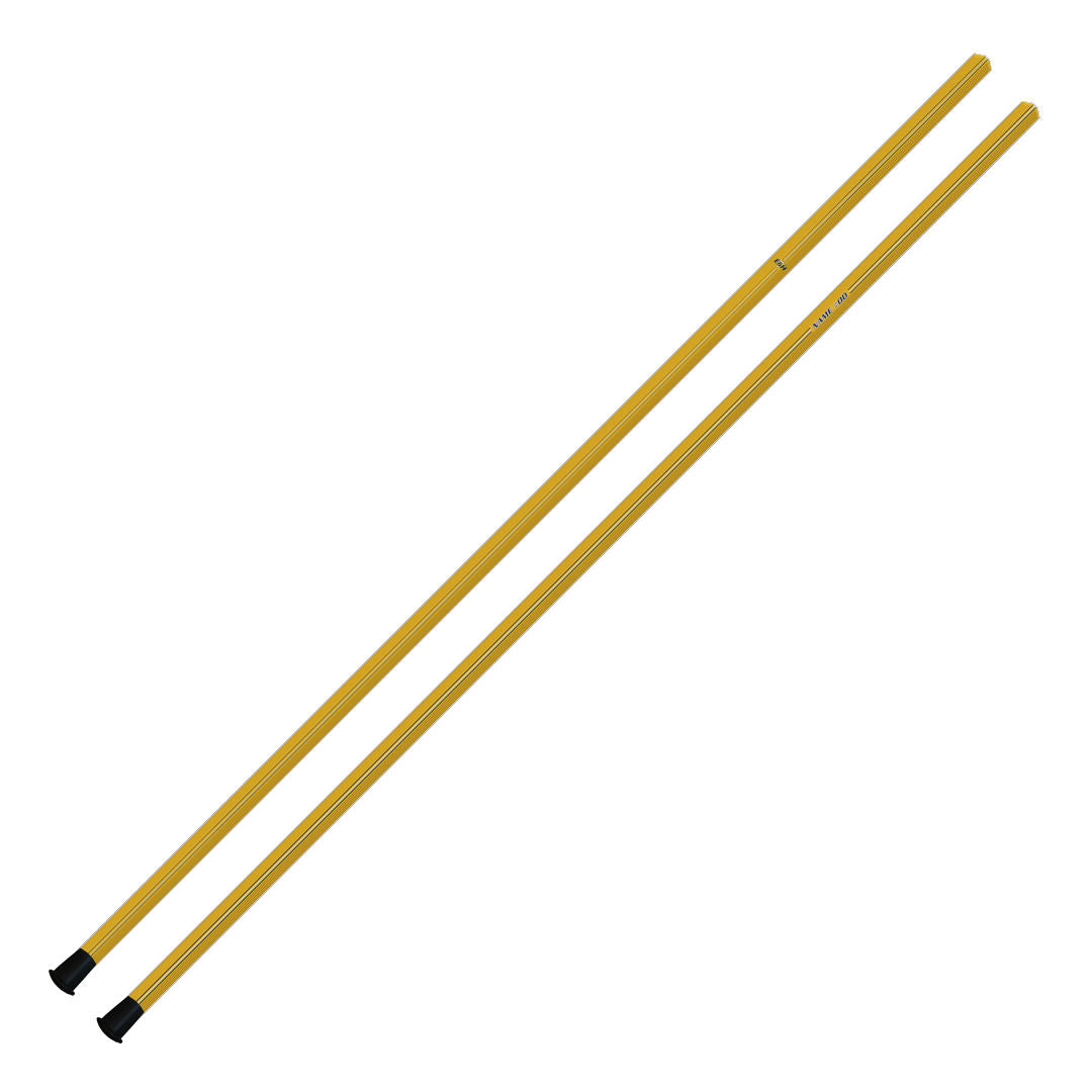 Emory & Henry LSM/Defensive Shaft - 60" - Gold Racing Stripe Design (Pre-Order)
