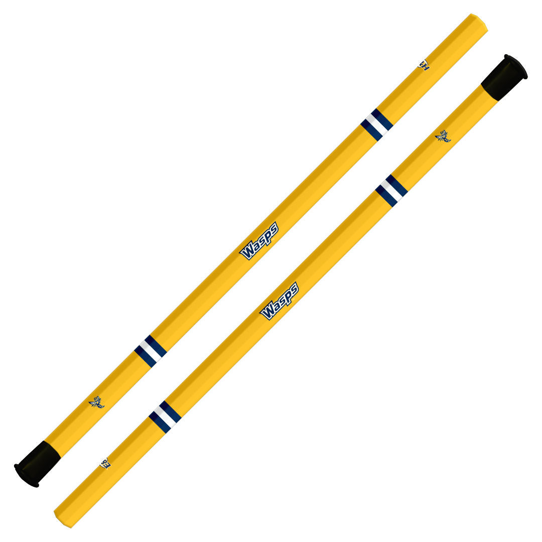 Emory & Henry Goalie Shaft - Gold Jersey Stripes Design (Pre-Order)