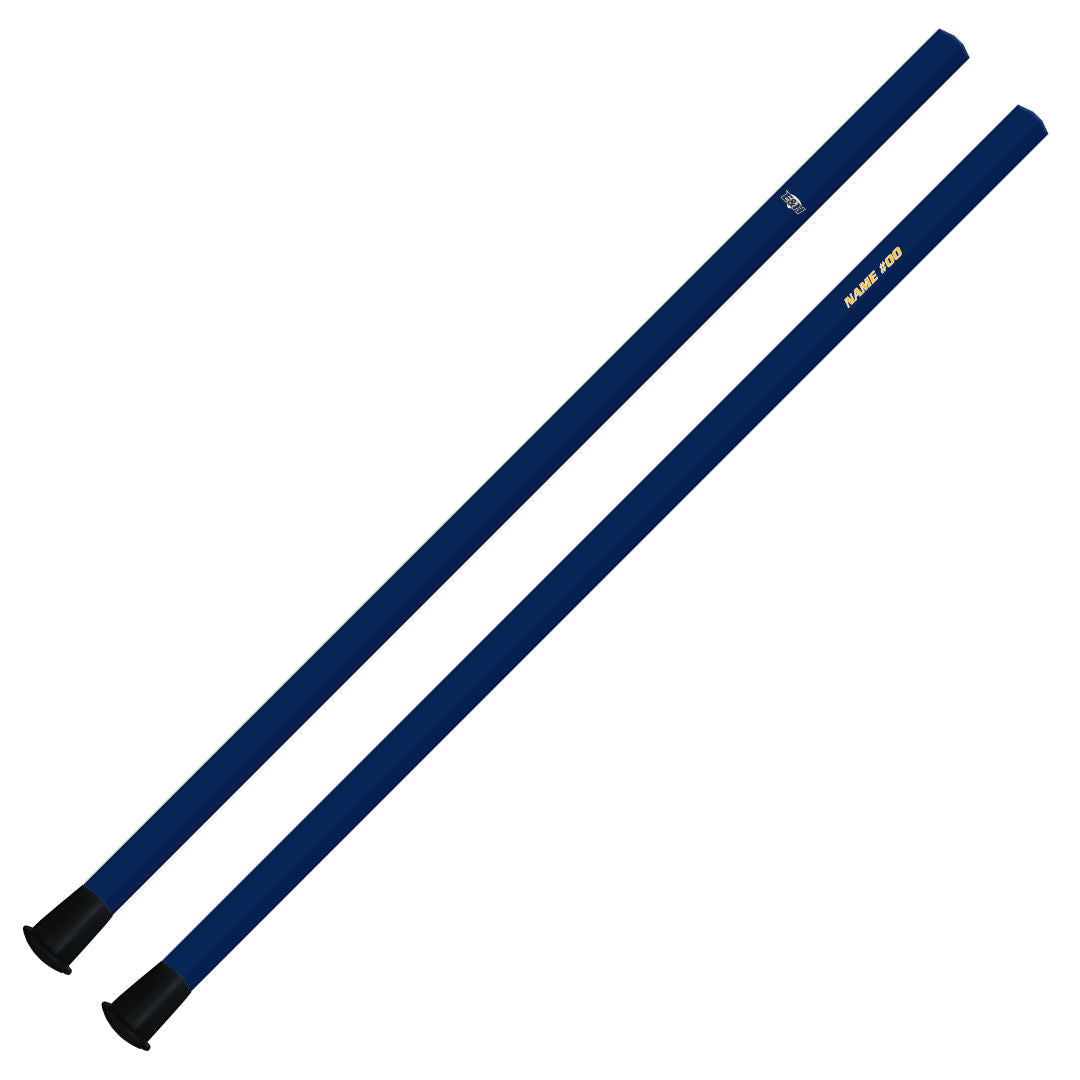 Emory & Henry Attack/Midfield Shaft - 30" - Blue Minimalist Design (Pre-Order)