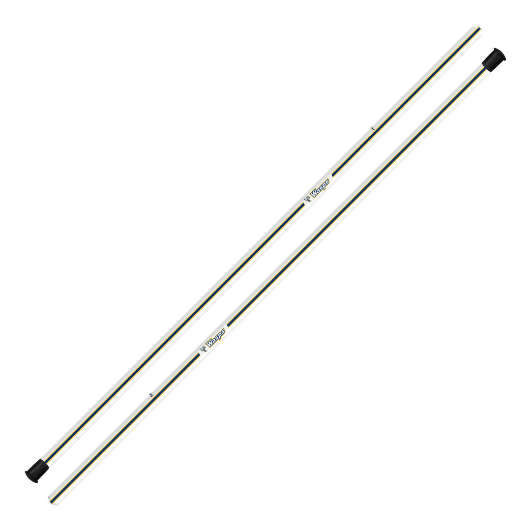 Emory & Henry LSM/Defensive Shaft - 60" - White Racing Stripe Design (Pre-Order)