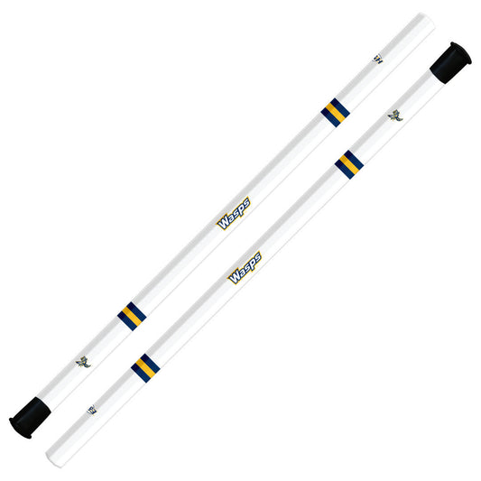 Emory & Henry Goalie Shaft  - White Jersey Stripes Design (Pre-Order)