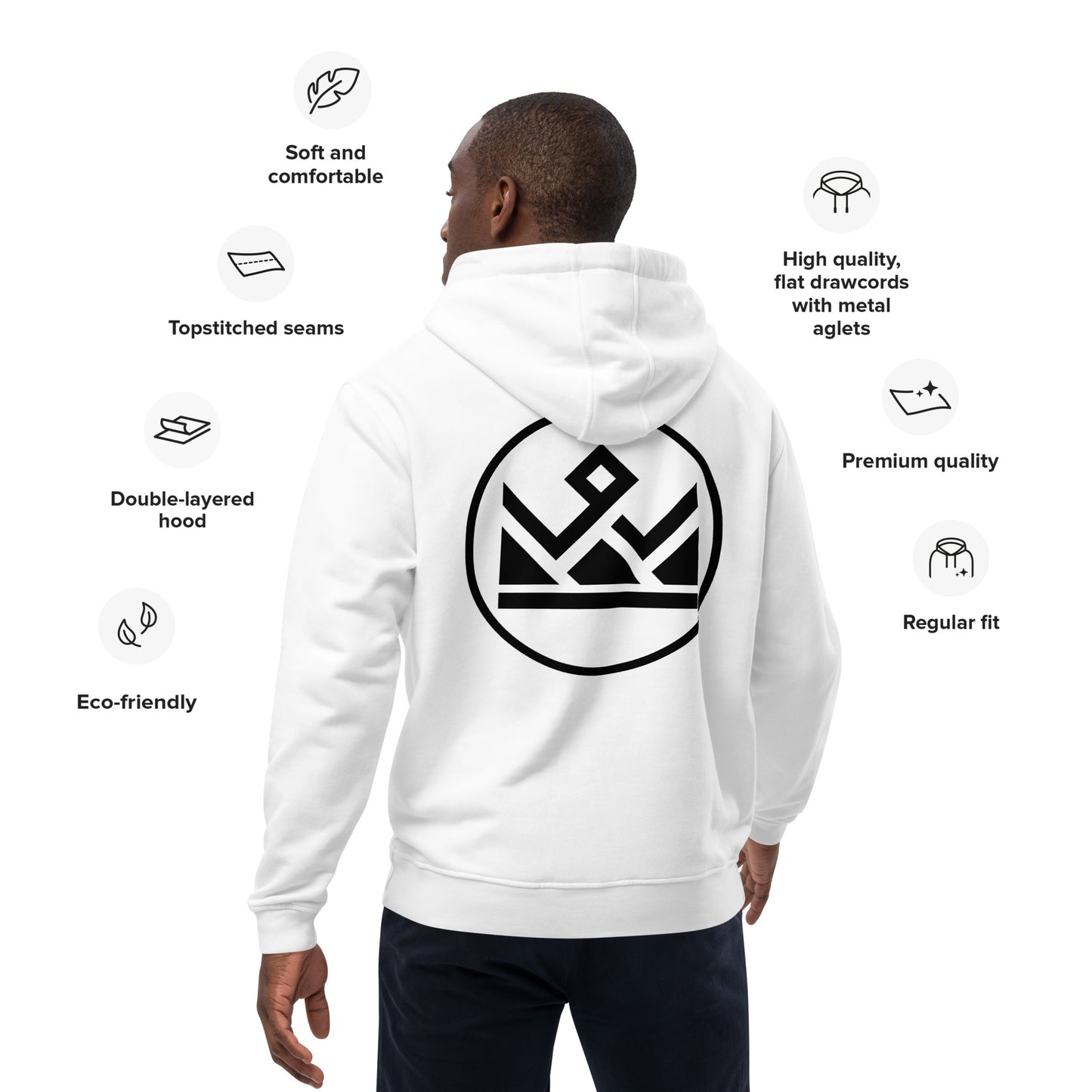 PRIMO CROWN ECO HOODIE