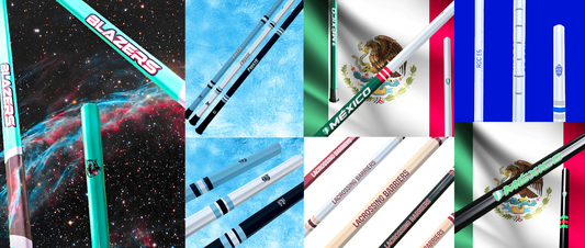 The Cream of the Crop: Our Favorite Custom Lacrosse Shafts We Made in 2023