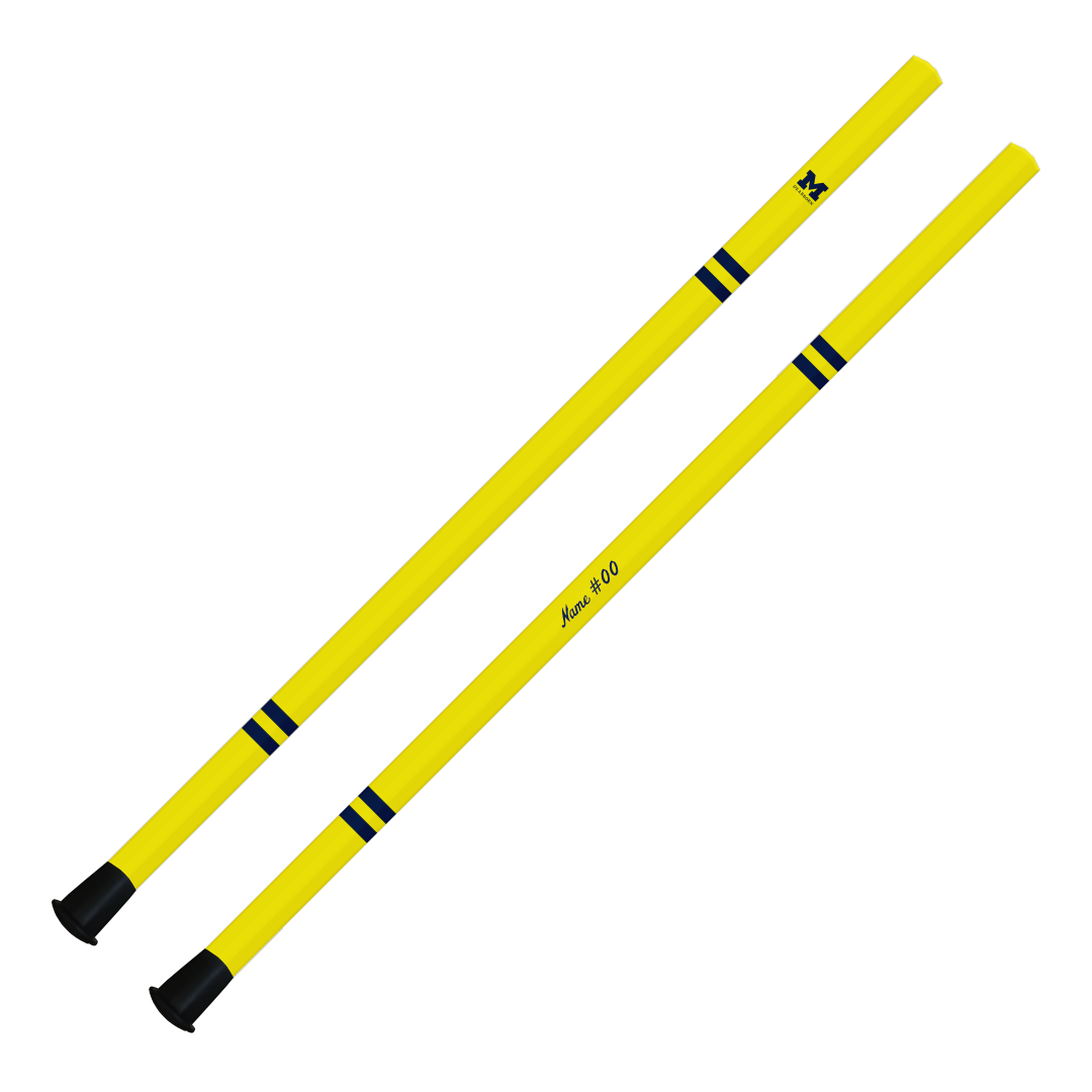 Custom U-M Dearborn Attack/Midfield Shaft - 30" - Design 1