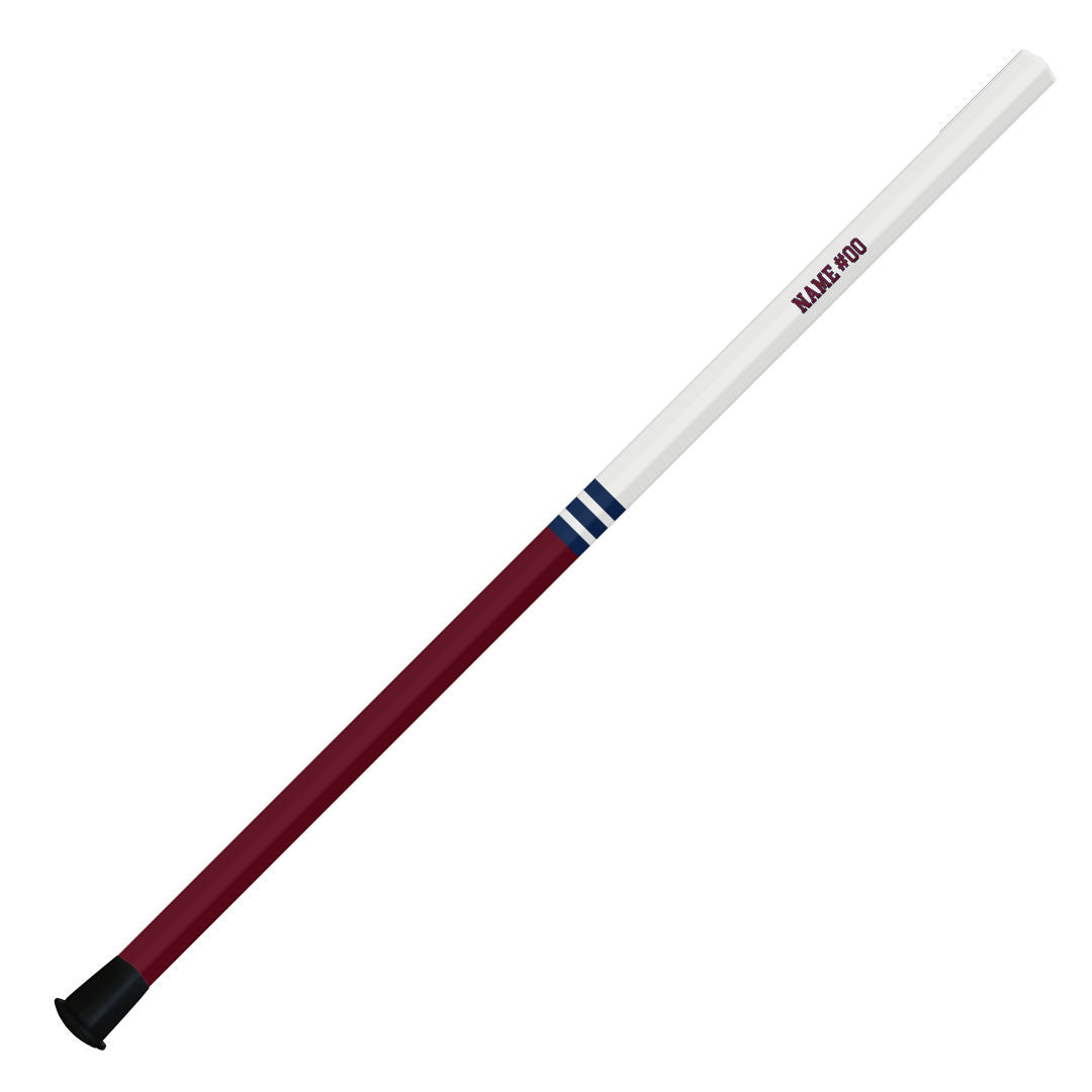 DAKOTA RIDGE CUSTOM ATTACK/MIDFIELD SHAFTS (MAROON, NAVY, WHITE) - 30" - PRE-ORDER