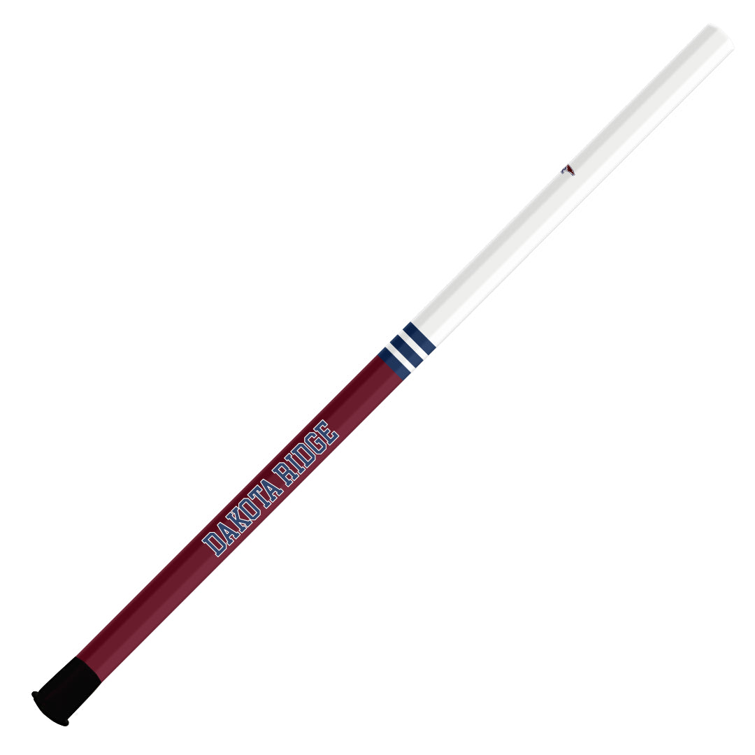 DAKOTA RIDGE CUSTOM ATTACK/MIDFIELD SHAFTS (MAROON, NAVY, WHITE) - 30" - PRE-ORDER