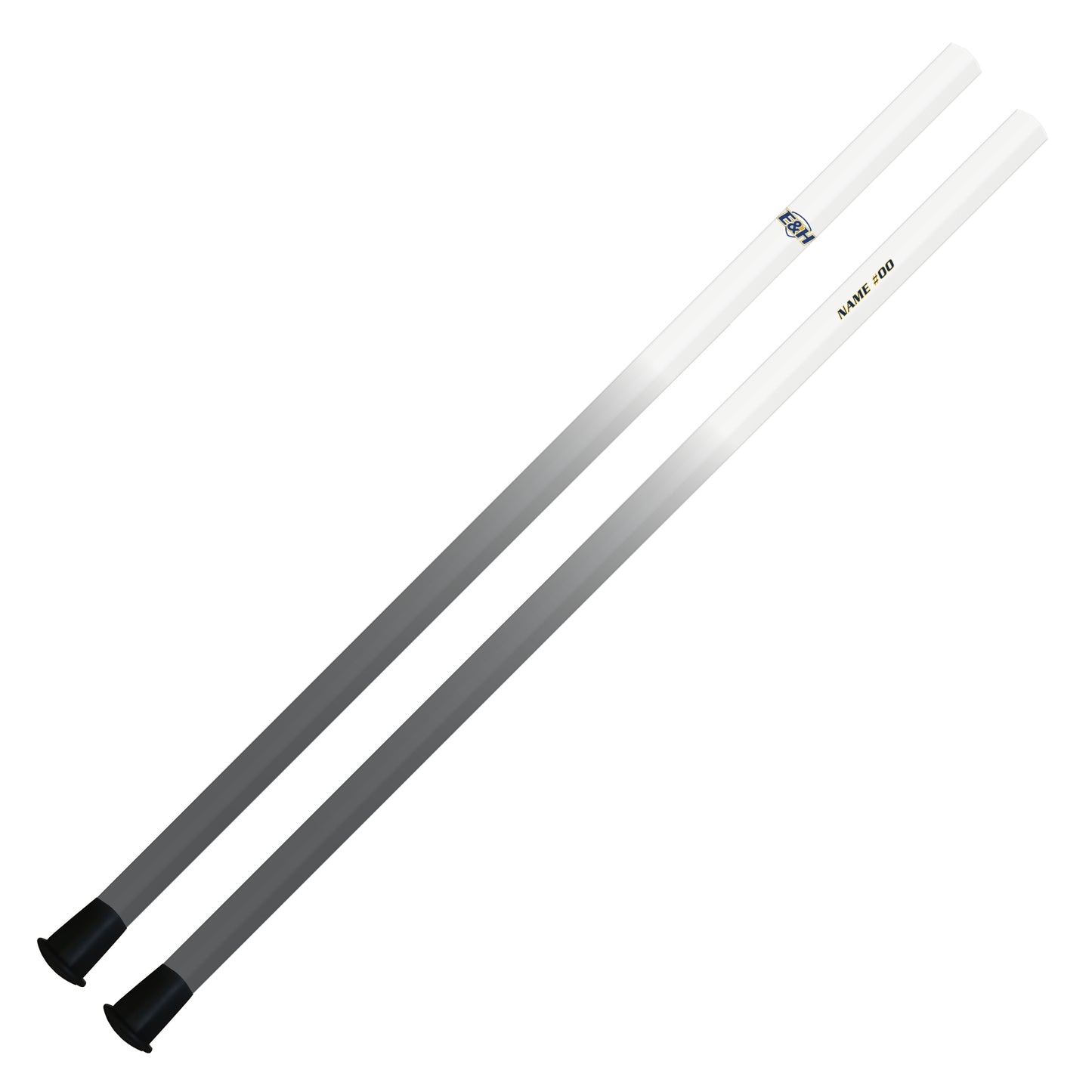 Emory & Henry Attack/Midfield Shaft - 30" - Gray Fade Design (Pre-Order)