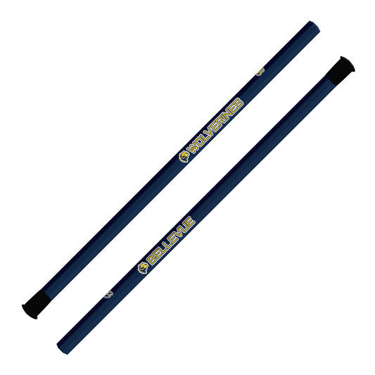 Bellevue Wolverines Attack/Midfield Shaft - 30" - Navy (Pre-Order)