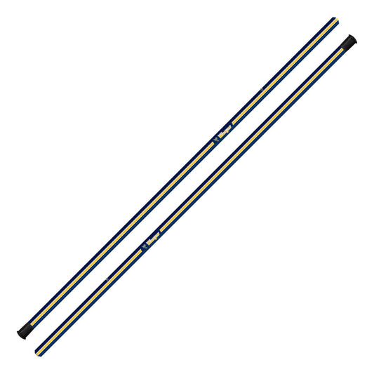Emory & Henry LSM/Defensive Shaft - 60" - Blue Racing Stripe Design (Pre-Order)