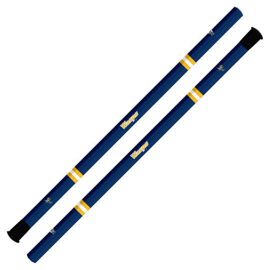 Emory & Henry Attack/Midfield Shaft - 30" - Blue Jersey Stripes Design (Pre-Order)