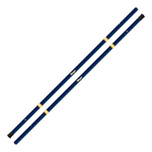 Emory & Henry LSM/Defensive Shaft - 60" - Blue Jersey Stripe Design (Pre-Order)