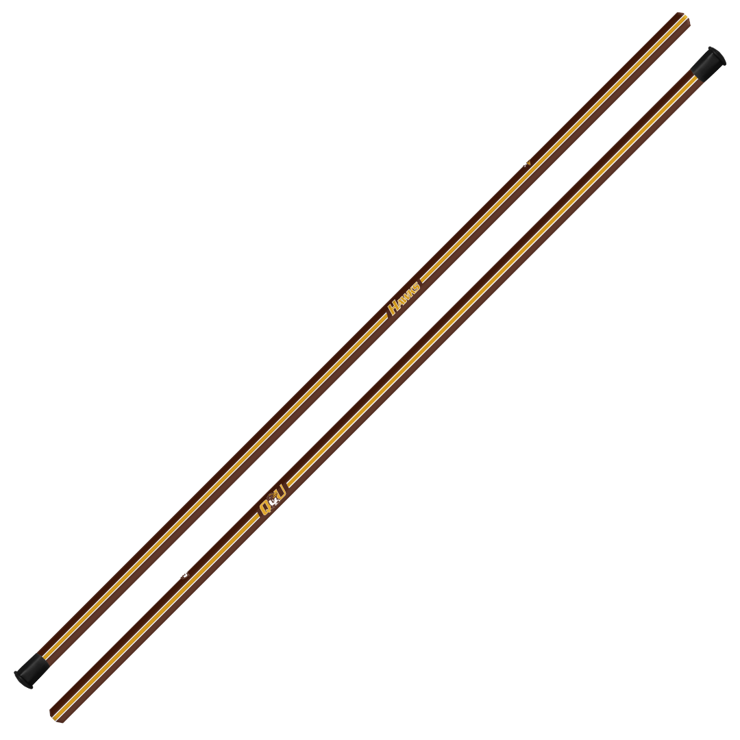 Custom Quincy University LSM/Defensive Shafts - 60" - Brown