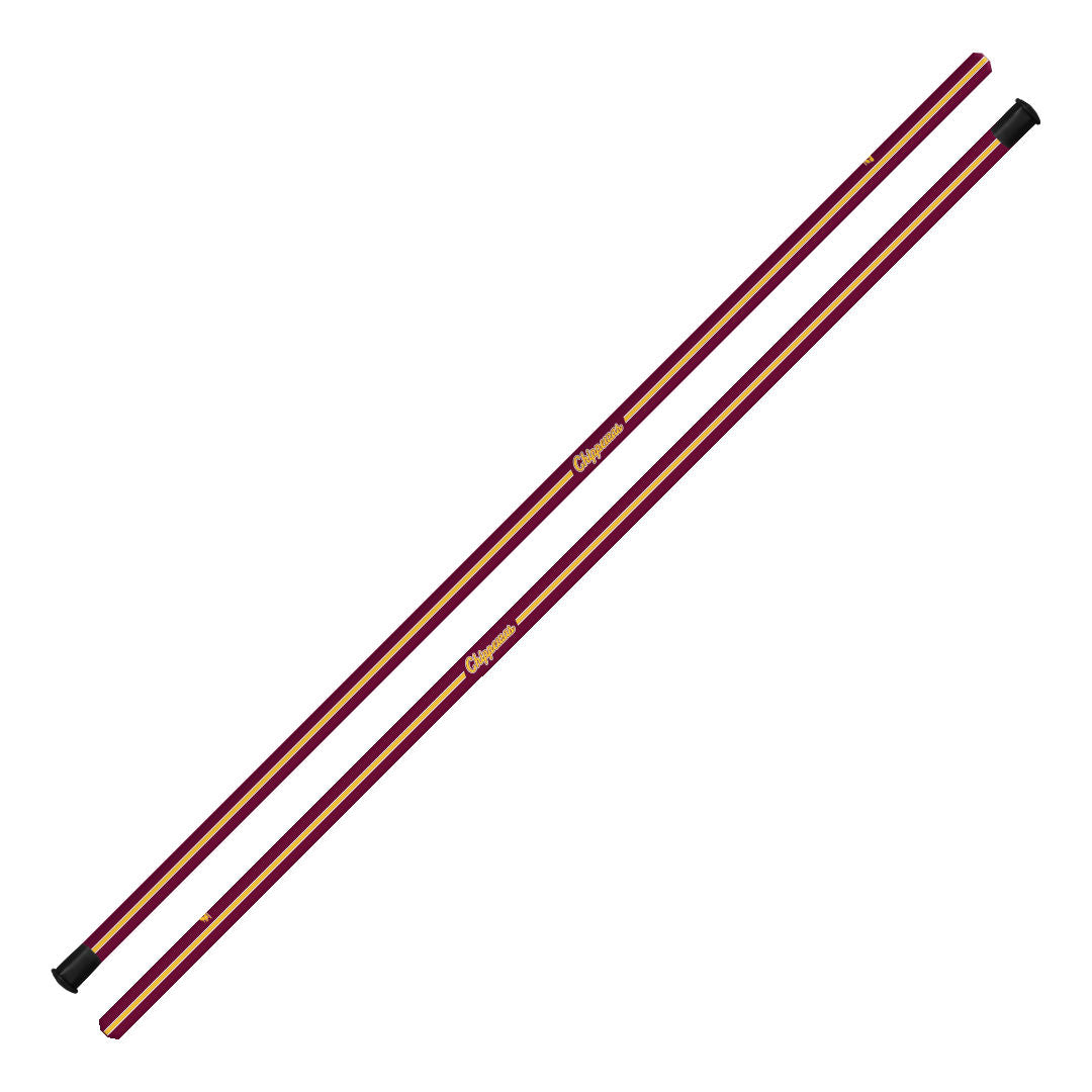 CMU Sc Ti LSM/Defensive Shaft - 60" - Maroon Racing Stripe Design (Pre-Order)