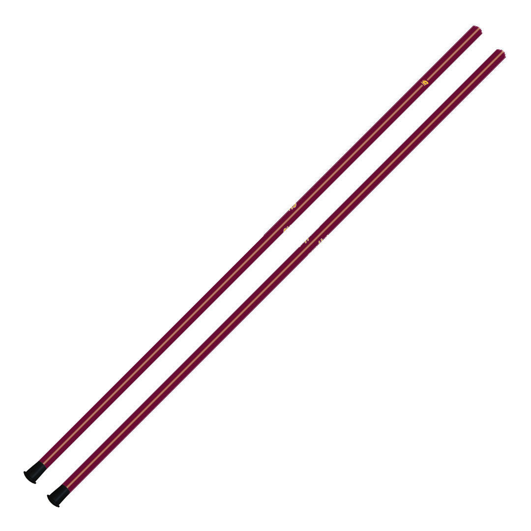CMU Sc Ti LSM/Defensive Shaft - 60" - Maroon Racing Stripe Design (Pre-Order)