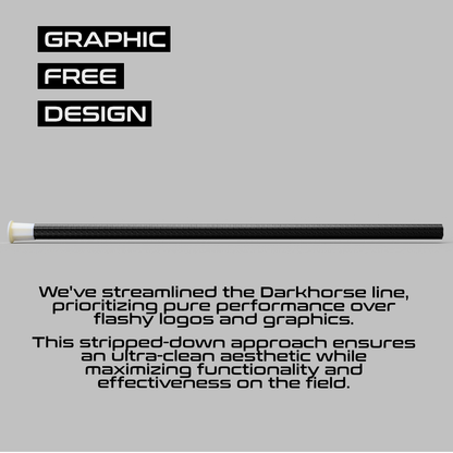 Darkhorse-175 Attack/Midfield/Box Shaft — 2-Pack Bundle - Black & White