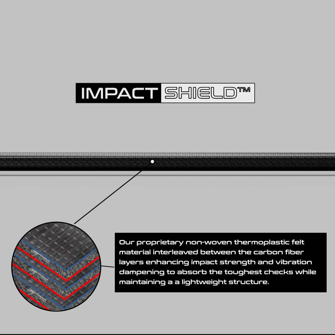 Darkhorse-175 Attack/Midfield/Box Shaft — 2-Pack Bundle - Black & White