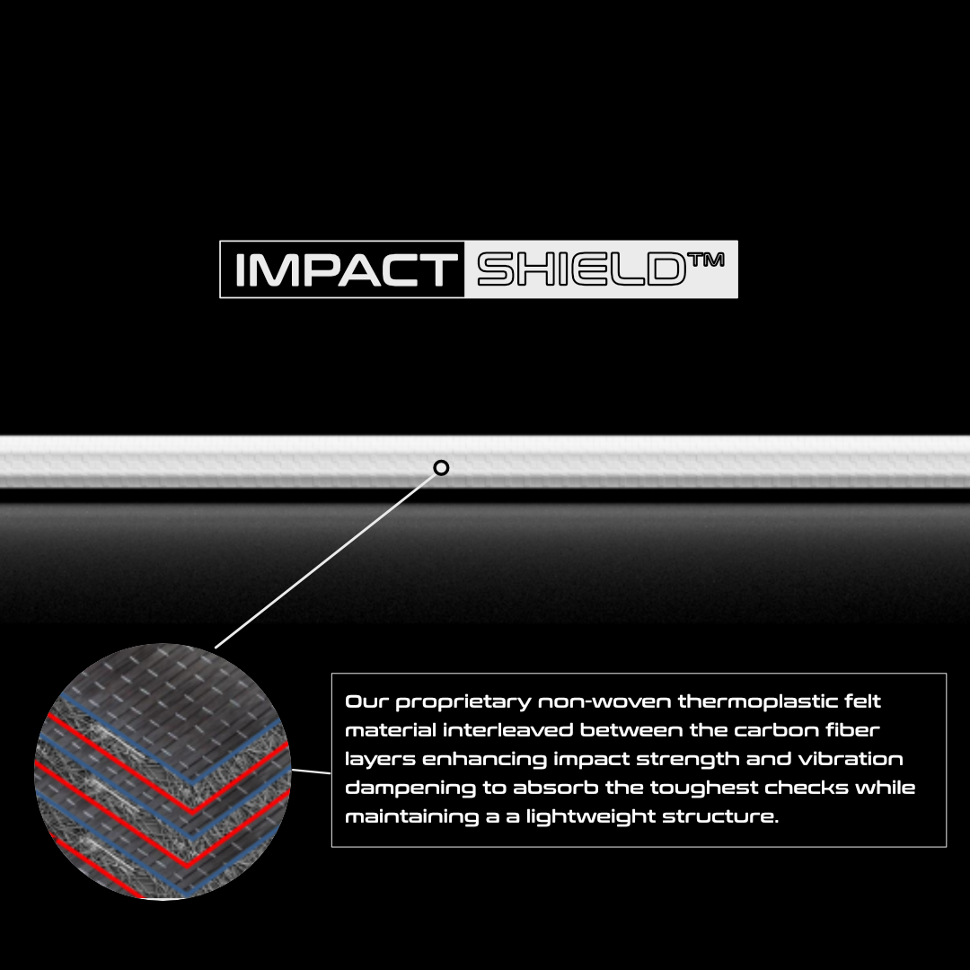 Darkhorse-175 Attack/Midfield/Box Shaft — 2-Pack Bundle - Black & White