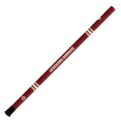 LACROSSING BARRIERS CUSTOM OBSIDIAN (MAROON) - 30" - PRE-ORDER