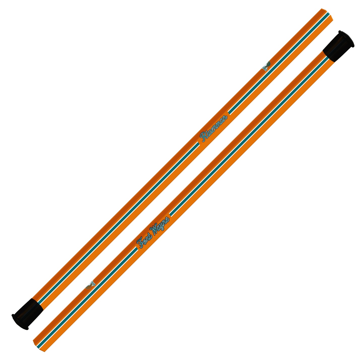 FORT WAYNE RIVERMAN CUSTOM BOX SHAFT - ORANGE RACING STRIPES - 30" - PRE-ORDER
