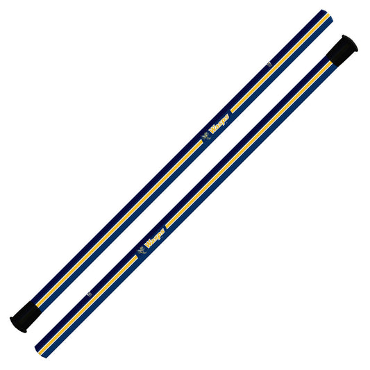 Emory & Henry Attack/Midfield Shaft - 30" - Blue Racing Stripe Design (Pre-Order)