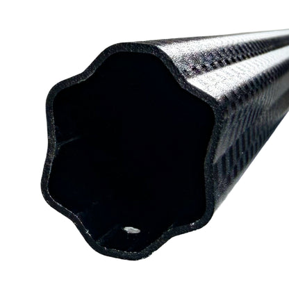 Sc-Ti 7X – 185g 30" | Black | 3D Raised Checkered Grip