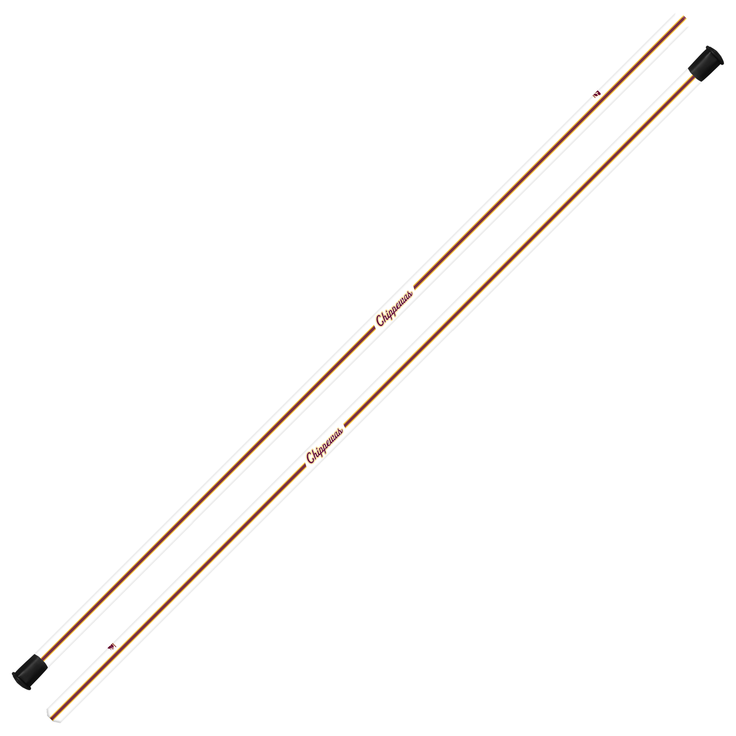 CMU Sc Ti LSM/Defensive Shaft - 60" - White Racing Stripe Design (Pre-Order)