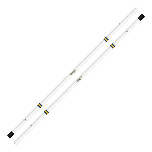 Emory & Henry LSM/Defensive Shaft - 60" - White Jersey Stripe Design (Pre-Order)