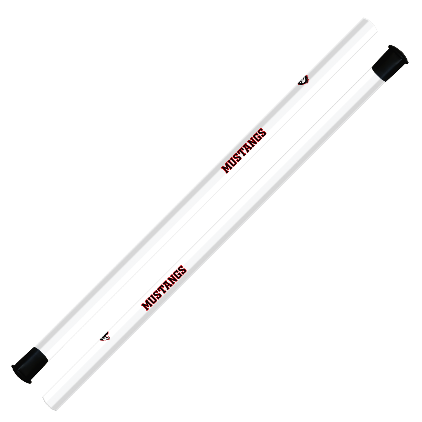 PHILLY MUSTANGS CUSTOM BOX SHAFT - WHITE MINAMALIST - 30" - PRE-ORDER