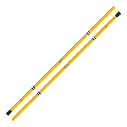 Emory & Henry LSM/Defensive Shaft - 60" - Gold Jersey Stripe Design (Pre-Order)