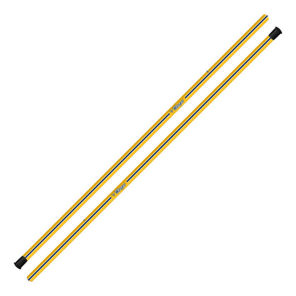 Emory & Henry LSM/Defensive Shaft - 60" - Gold Racing Stripe Design (Pre-Order)