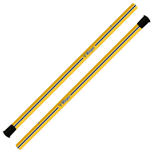 Emory & Henry Attack/Midfield Shaft - 30" - Gold Racing Stripe Design (Pre-Order)